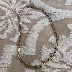 NWOT. Gold chain long necklace.